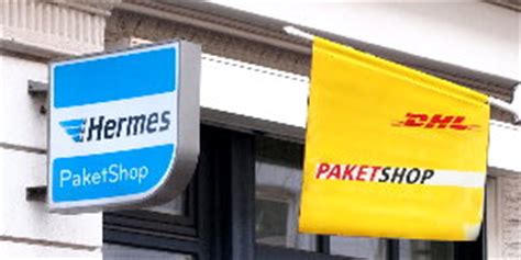 hermes an dhl paketshop